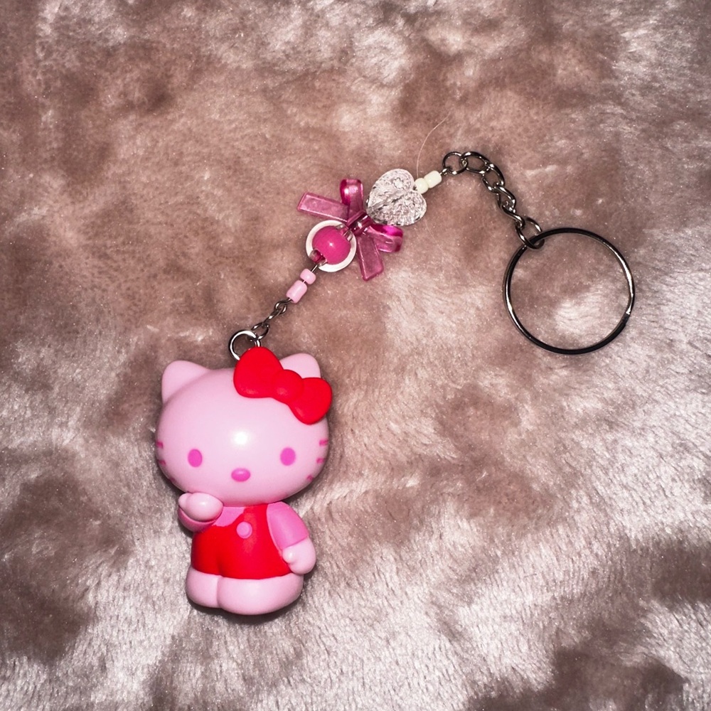 Hello Kitty Pink Keychain